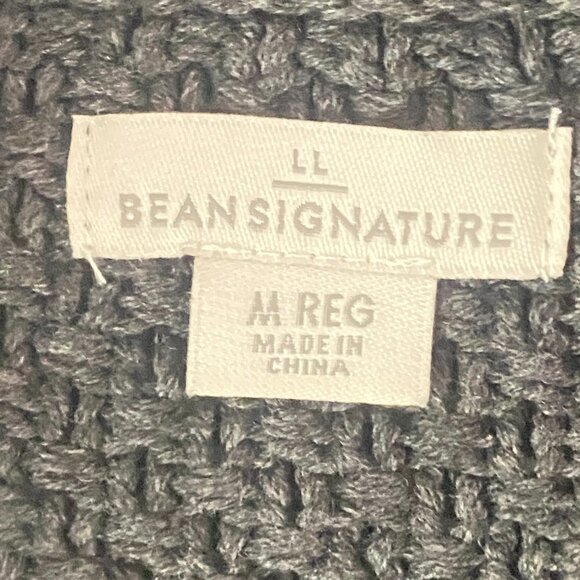 LL Bean Signature Cable Knit Cardigan – Timeless Texture in Pure Cotton - Picture 9 of 17